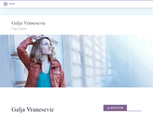 Tablet Screenshot of galjavranesevic.com